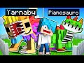 CASA YARNABY di LOKKINO contro CASA PIANOSAURO di LOKKI di POPPY PLAYTIME CAPITOLO 4su MINECRAFT