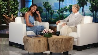 'Pitch' Star Kylie Bunbury Meets Ellen