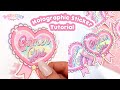 How to Make Holographic Stickers | Types of Holo Film, Where to Buy and How to Apply It!
