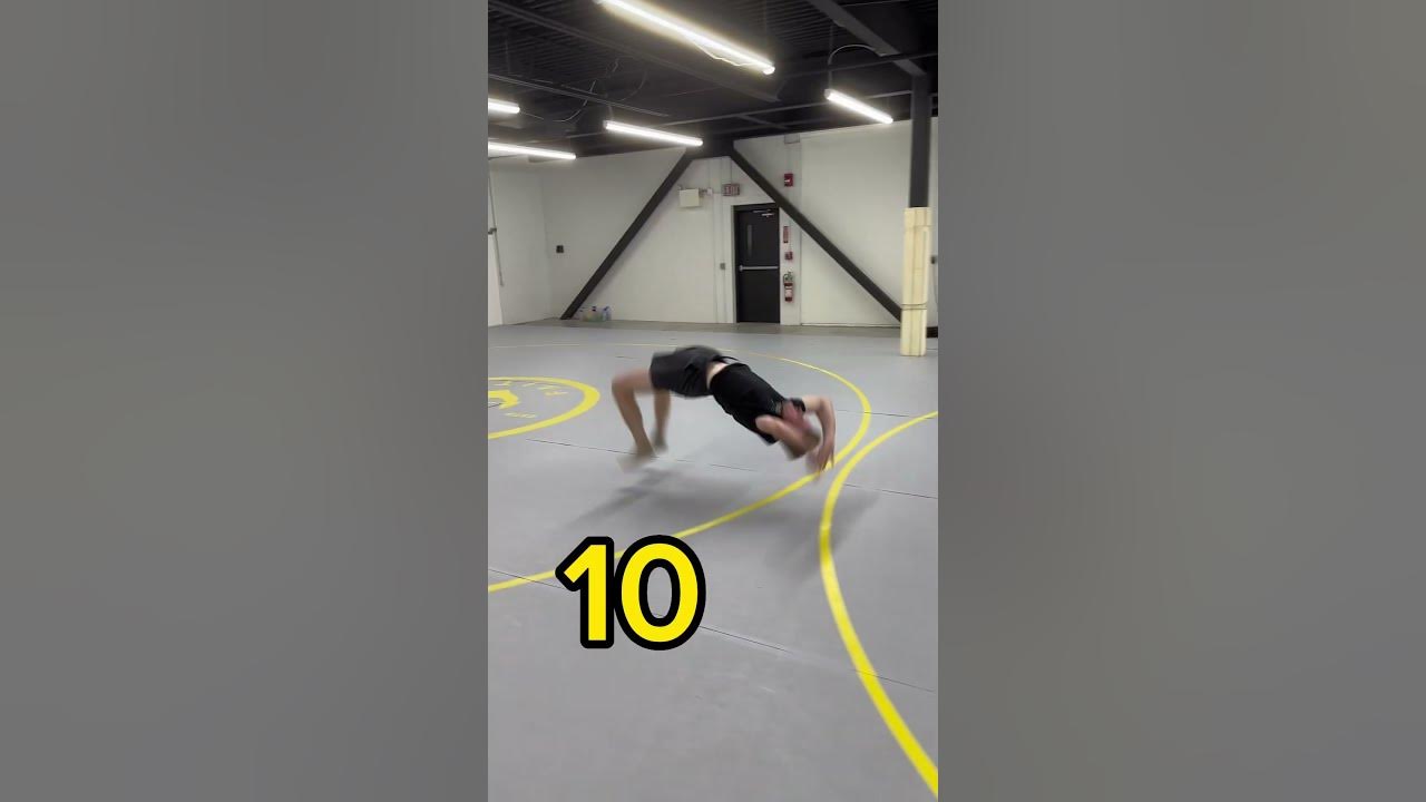 How many FLIPS does it take to go across 3 mats? YouTube