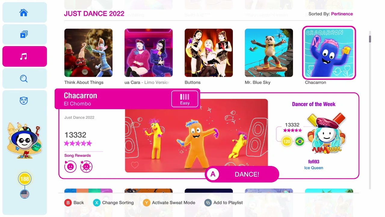 My Scores on Just Dance 2022!