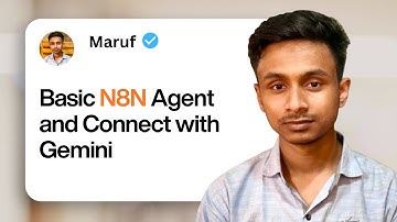 How to Create a Basic AI Agent in n8n (Gemini API Integration Tutorial)