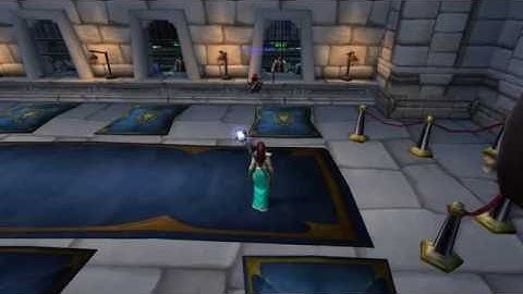 How to get behind the auction house Stormwind ( Mage )