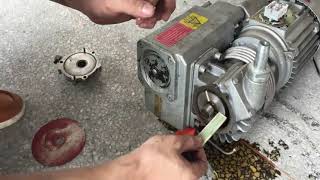 How to do repairance for single chamber vacuum packing machine &vacuum pump parts
