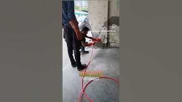 Epoxy injection grouting #somawatcontractors