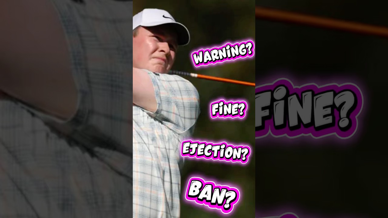 How do you feel The Masters should deal with Bobby Mac’s salty behaviour? 🤬⛳️🤬