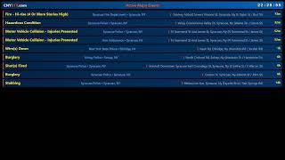 Onondaga County/Syracuse NY - LIVE Fire EMS Police Scanner
