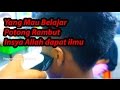 TEKNIK DASAR POTONG RAMBUT PRIA #1