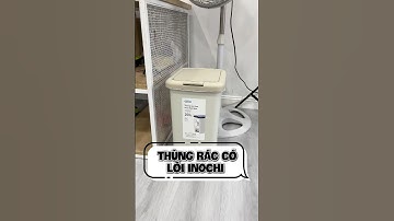 Thùng rác đạp chữ nhật 10L/15l/20L/30L chính hãng Inochi#tienkiemchungrv