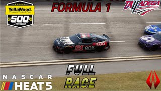 FORMULA 1 DRIVER KIMI RAIKKONEN RACES THE TALLADEGA 500! NASCAR HEAT 5 (Full Race)