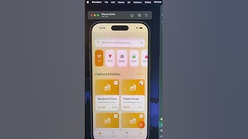 18/60 Flutter Morden Ui Challenge | Restaurant App 💻✨