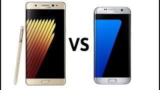 Samsung Galaxy Note 7 vs Galaxy S7 Edge - Official Specs Review!