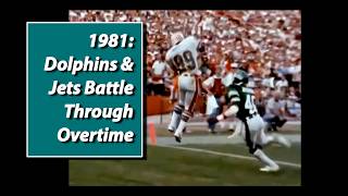 1981 Week 5 Dolphins vs Jets Highlights