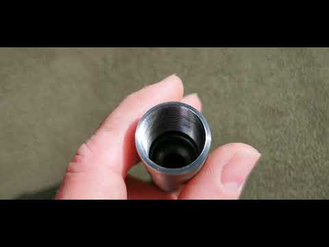 Переходник на Орсис 308 win с резьбы М18х1 на резьбу м15х1 для установки Дтк.