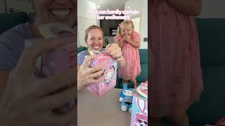 three year old overcome excitement