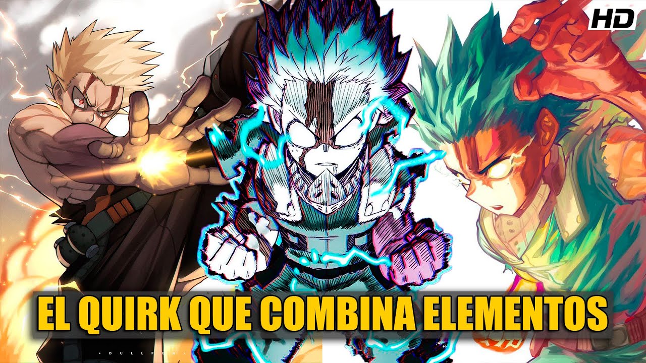 QHPS Deku Tuviera Un Quirk De Llamas Plateadas Increíblemente Poderoso?