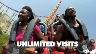 Kings Dominion Silver Pass - FUN FOR 2023