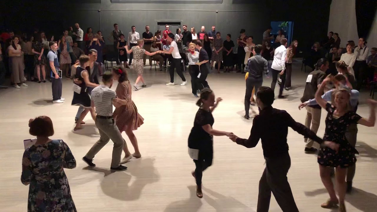 Lindy Hop Mix & Match Open. Prelims. Heat 2,  song 1