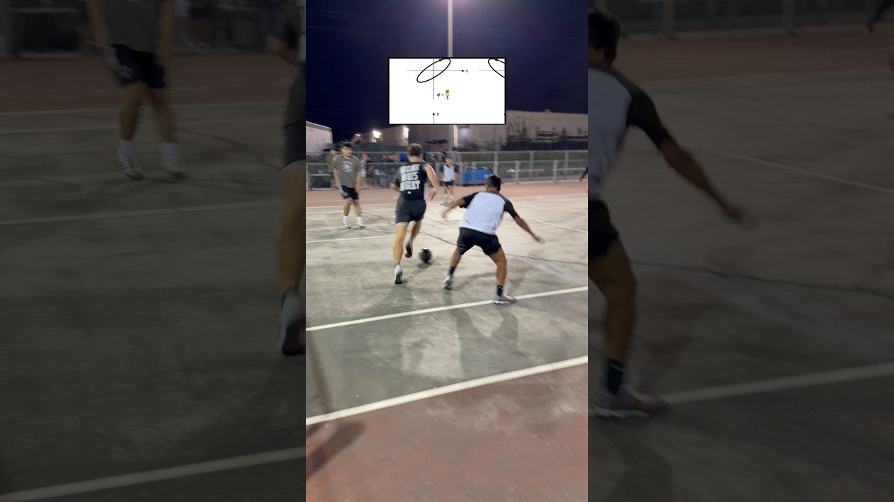 An iconic street move 🔥 #streetpanna #streetball #soccer #football