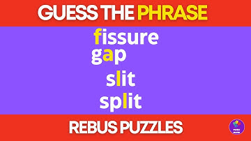 Rebus Puzzles With Answers:  Guess the Phrase 20