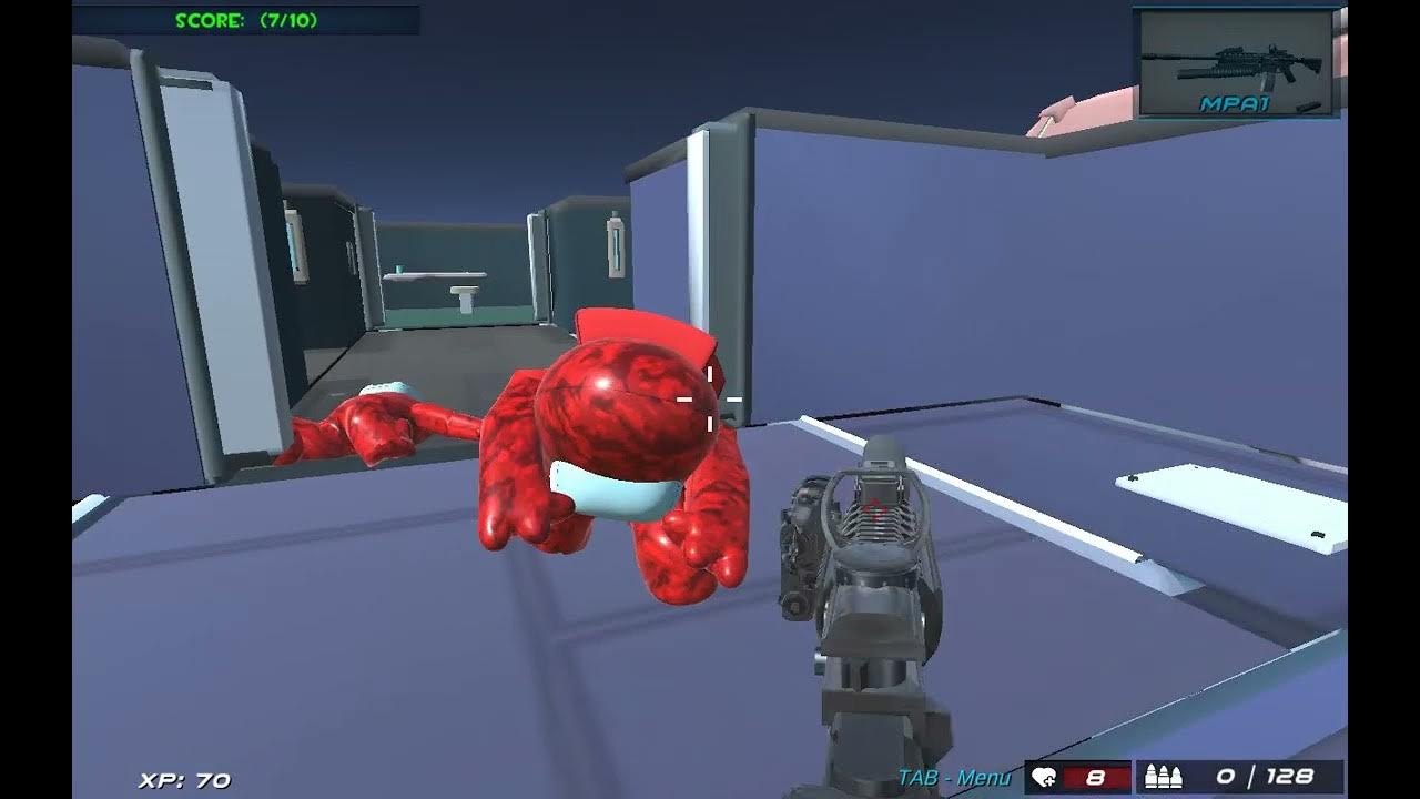 Among Us Gun War Multiplayer walk through best crazy games YouTube