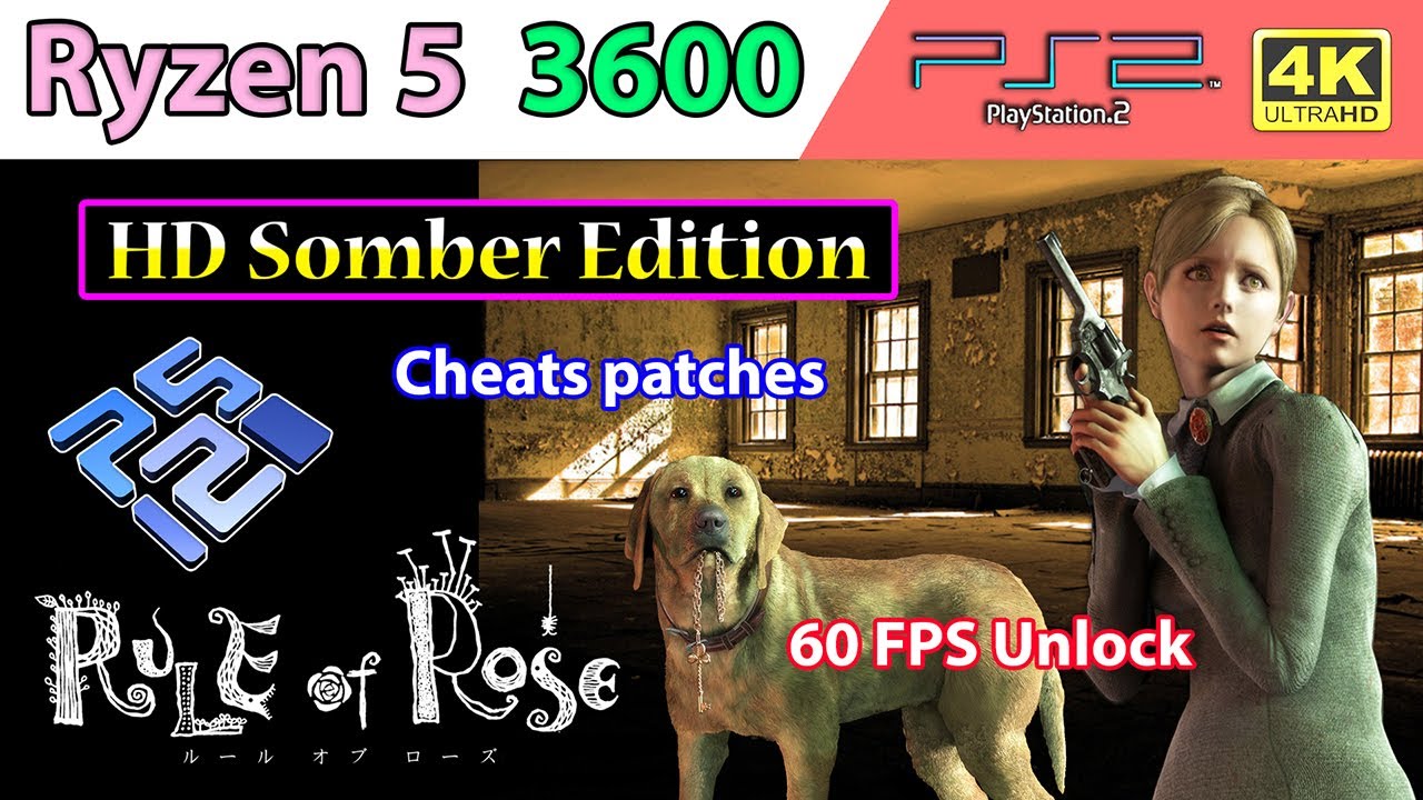 Rule of Rose - HD Somber Edition • 60 FPS Unlock • 4K