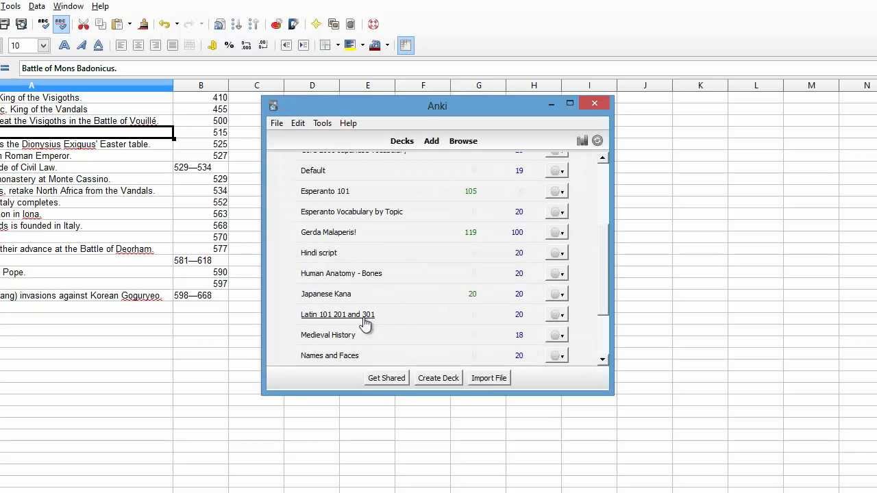 How To Create Anki Flashcards From Webpage Tables Art Of Memory