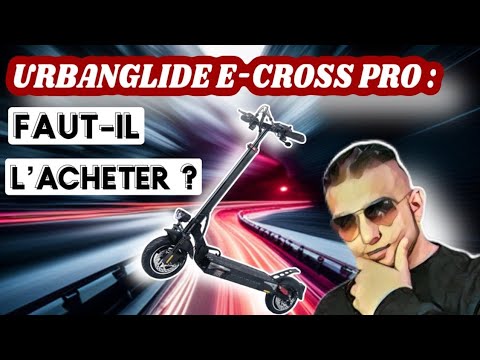 PRÉSENTATION URBANGLIDE E-CROSS PRO CONCURRENTE DIRECTE DE LA