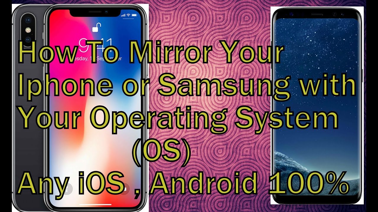 HOW TO MIRROR YOUR IPHONE OR SAMSUNG TO PC QUICK AND EASILY GUIDE 1000