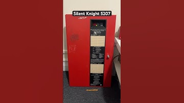 Silent Knight 5207 #shorts #firealarm #firealarmpanel