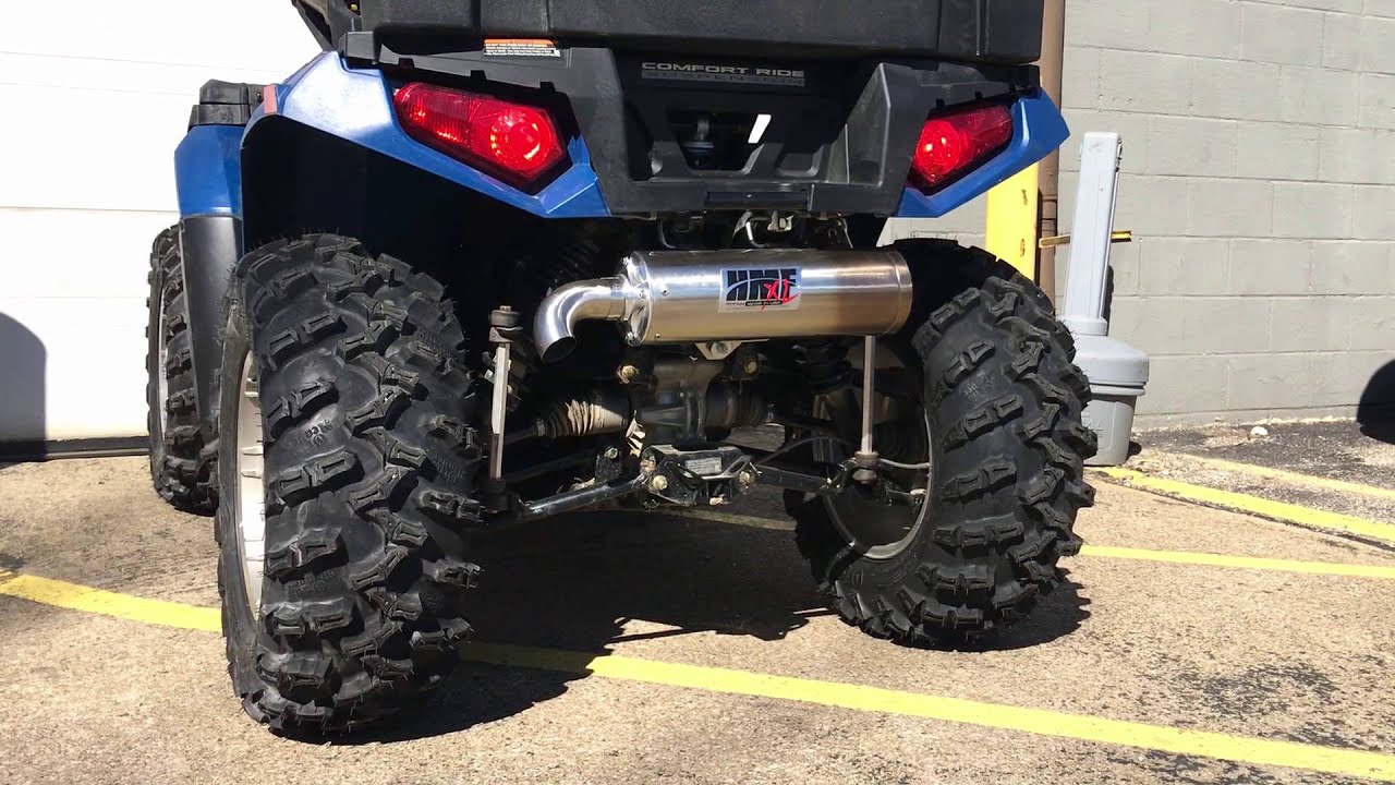 Hmf Polaris Sportsman 850 Touring Youtube