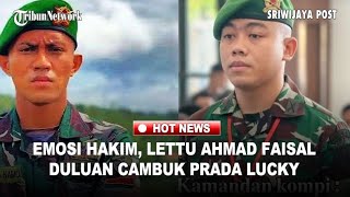 SOSOK Lettu Ahmad Faisal, Orang Pertama Cambuk Prada Lucky, Diikuti Pelaku Lain Hingga Korban Tewas