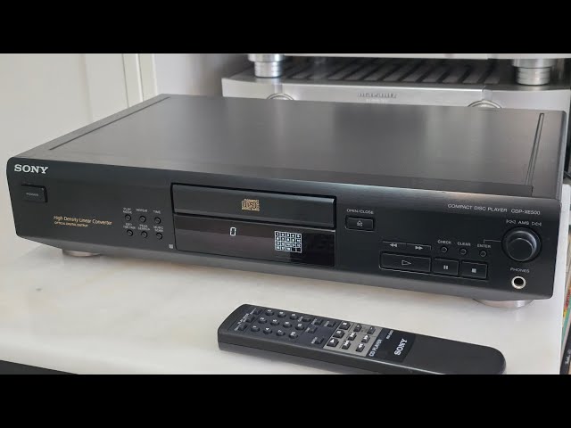 その他 SONY CDP-XE500 Short test of Sony player model cdp-xe500 - YouTube