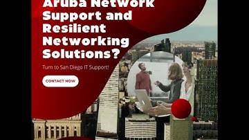 🔗 In search of Aruba Network Support and Resilient Networking Solutions? | San Diego IT Support