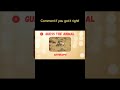 Guess the Animal in 3 Seconds | Fast Quiz Challenge #shorts #quiz #animals  #learnenglish #learning