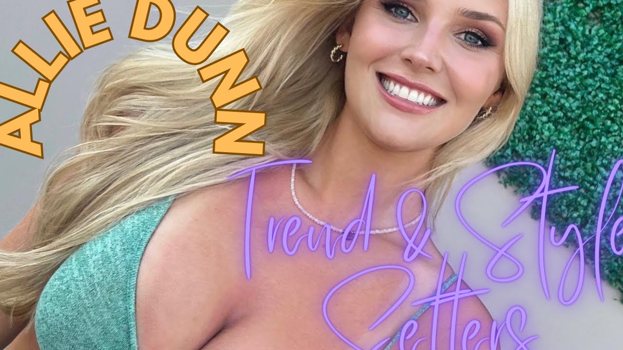Allie Dunn | Swimsuit Bikini 2023 | American Model | Fashion Instagram