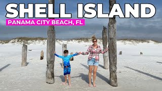 Exploring Shell Island, The BEST Beach in Panama City Beach, Florida! 🌴🏖️🩴
