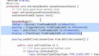 Android Application Development   33   Creating a Method