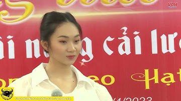 Trích đoạn Xin Một Lần Yêu nhau - Mỹ Lệ | Bông Lúa Vàng 2023 Vòng Gieo Hạt - Ca cổ cải lương