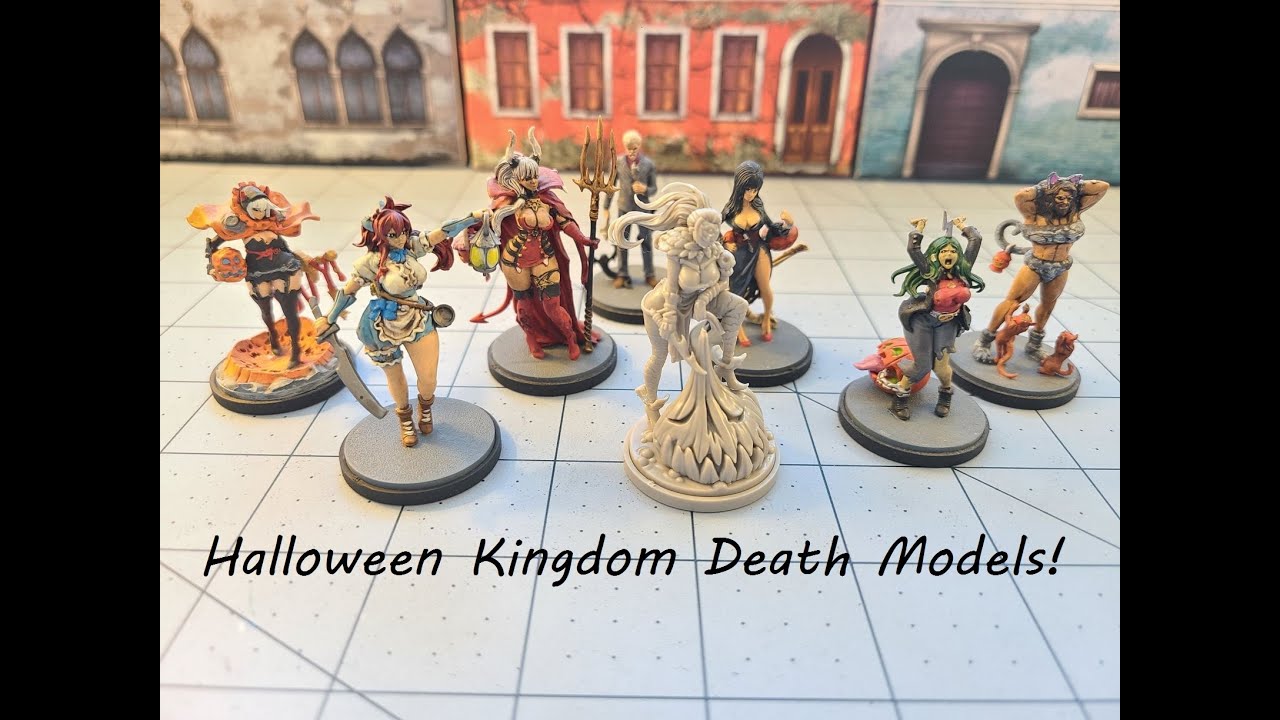Halloween 30mm Kingdom Death Resin Unassembled WH437-1