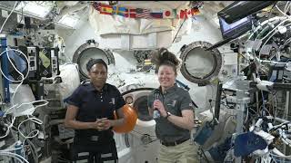 Expedition 70 Station Crew Talks with Women in Aerospace Engineering Conference  March 28, 2024