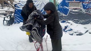 2025 Christmas gift with homeless people/ By Sister Bishnu Tamang 