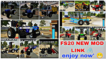 Fs 20 new apk || FS20 INDIAN TRACTOR MOD DOWNLOAD MOD MAP