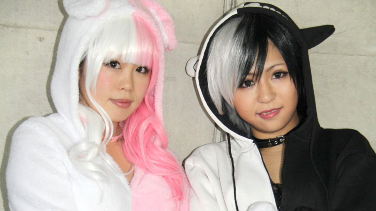 Tgs15コスプレ ダンガンロンパ モノクマ モノミを擬人化 東京ゲームショウ15 Maidigiリポート Danganronpa Cosplay Youtube