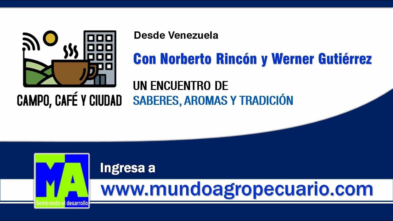 PROGRAMA CAMPO CAFE Y CIUDAD 27 03 2021 EN MUNDO AGROPECUARIO YouTube