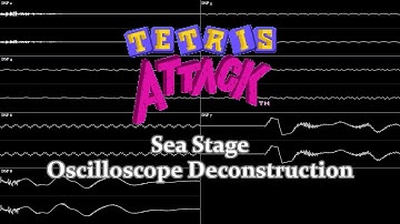 Tetris Attack (SNES) - Sea Stage (Oscilloscope Deconstruction)
