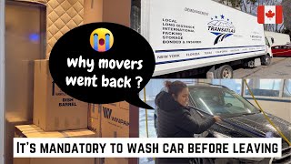 Why movers and packers went back ? | car wash is mandatory before we leave  🇨🇦 by Blossom Valley SK 114 views 2 months ago 10 minutes, 24 seconds