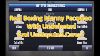 Real Boxing Manny Pacquiao With Undefeated And Undisputed Career screenshot 5