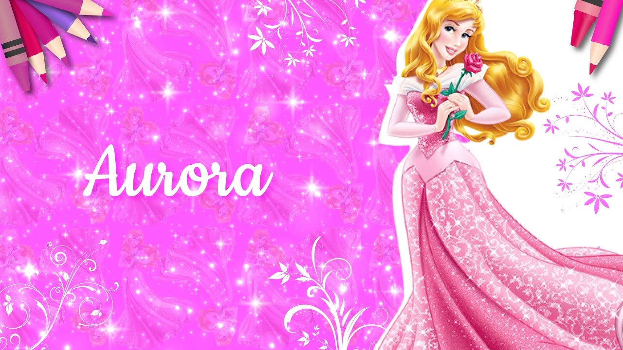 DISNEY PRINCESS Aurora | Coloring page
