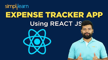 EXPENSE TRACKER APP Using REACT JS | REACT JS Projects For Beginners | Simplilearn #React #JS #Html